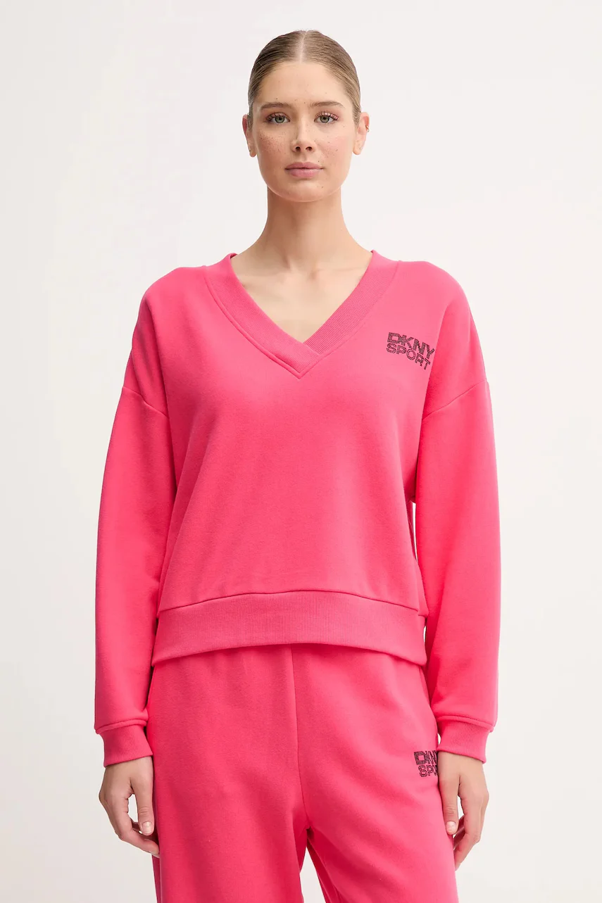 DKNY Памучен суичър