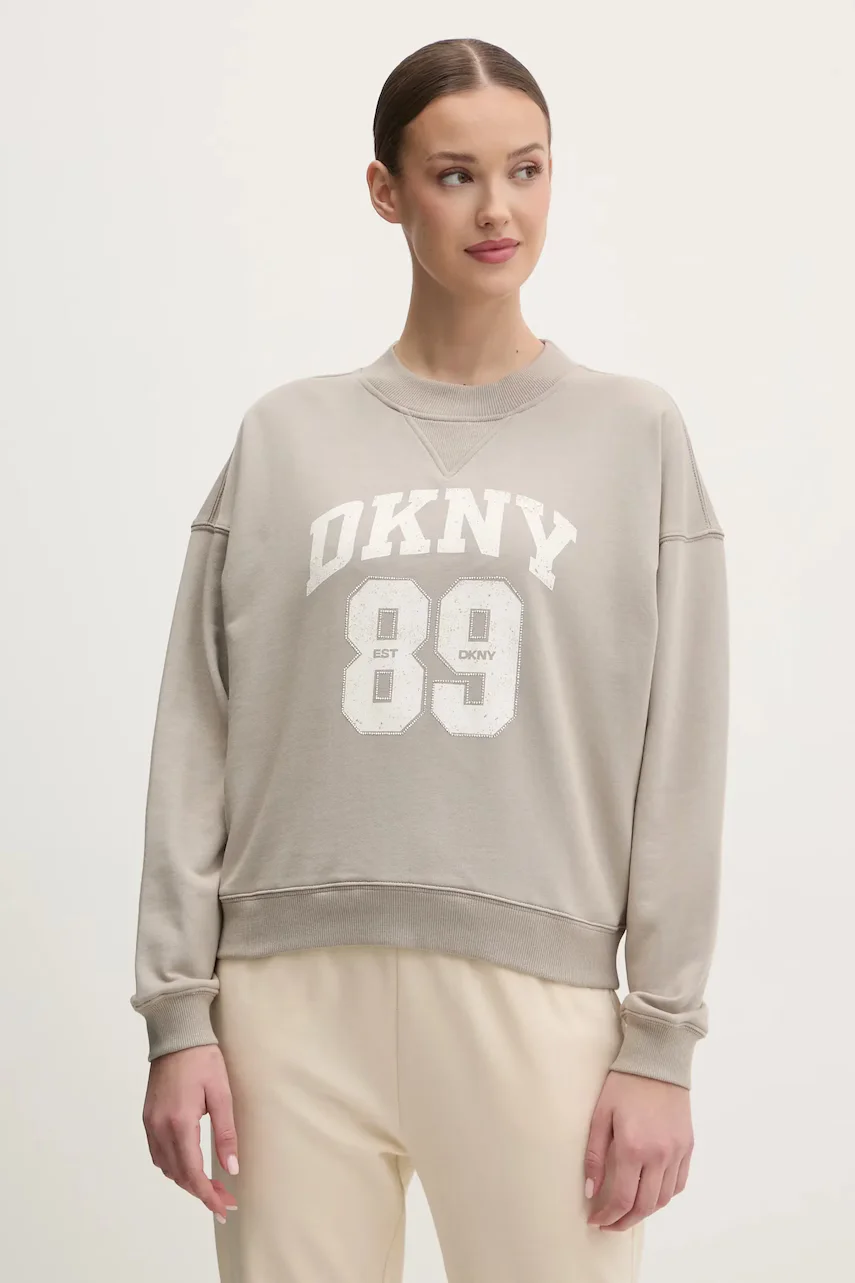 DKNY Памучен суичър