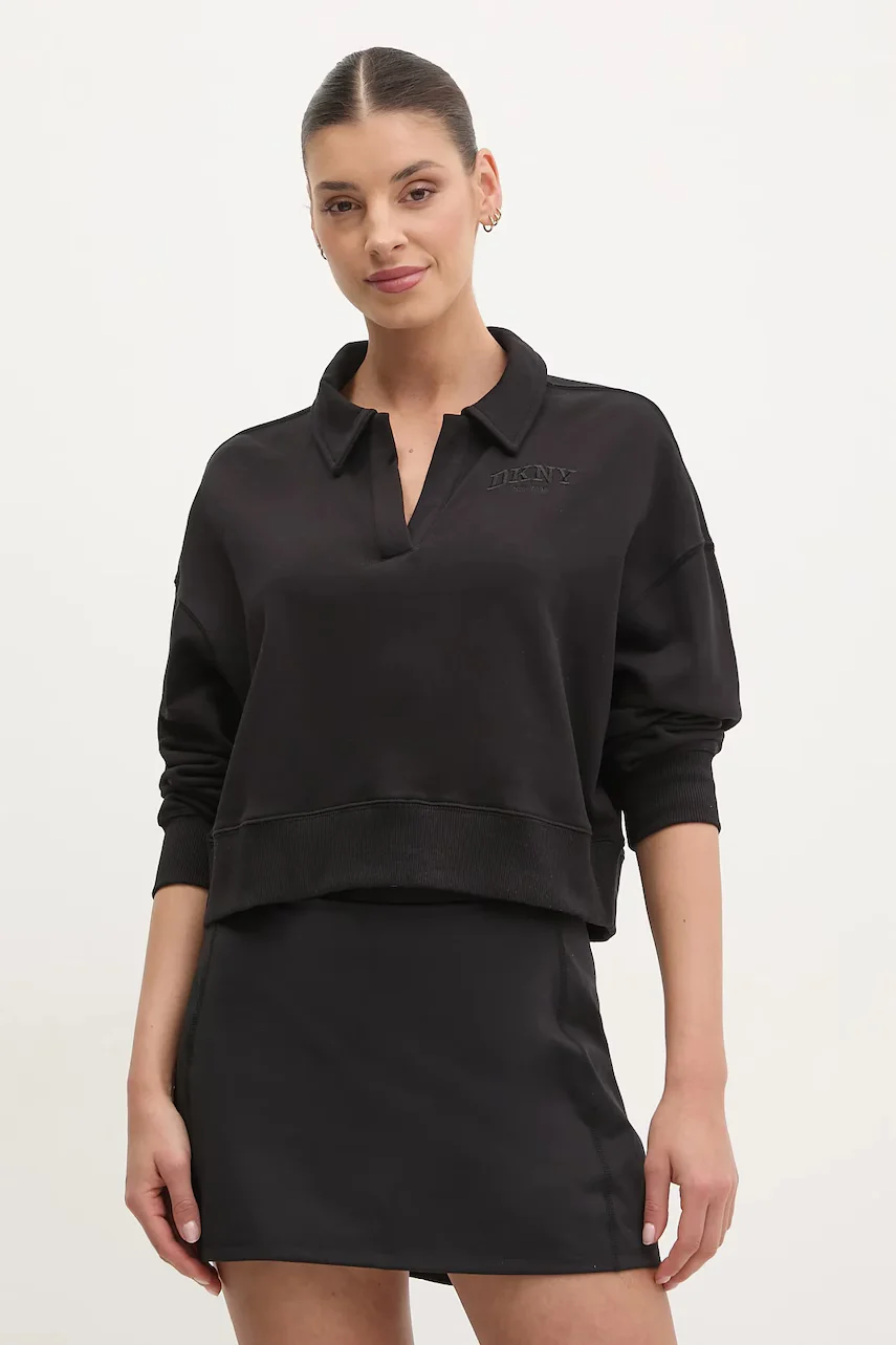 DKNY Памучен суичър