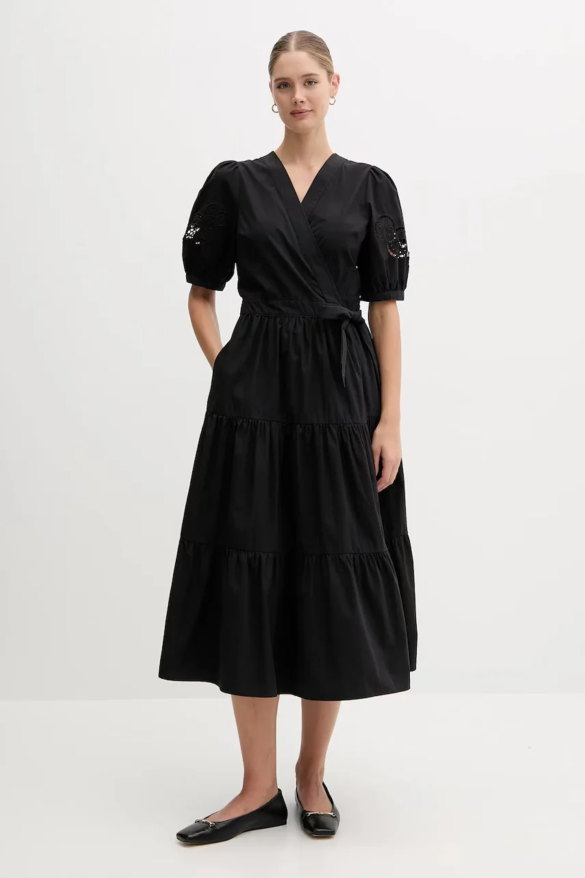 DKNY Памучна рокля