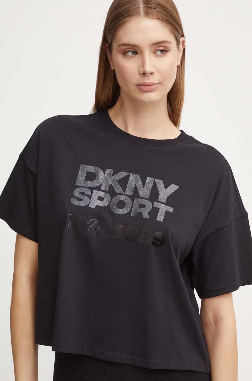 DKNY Памучна тениска