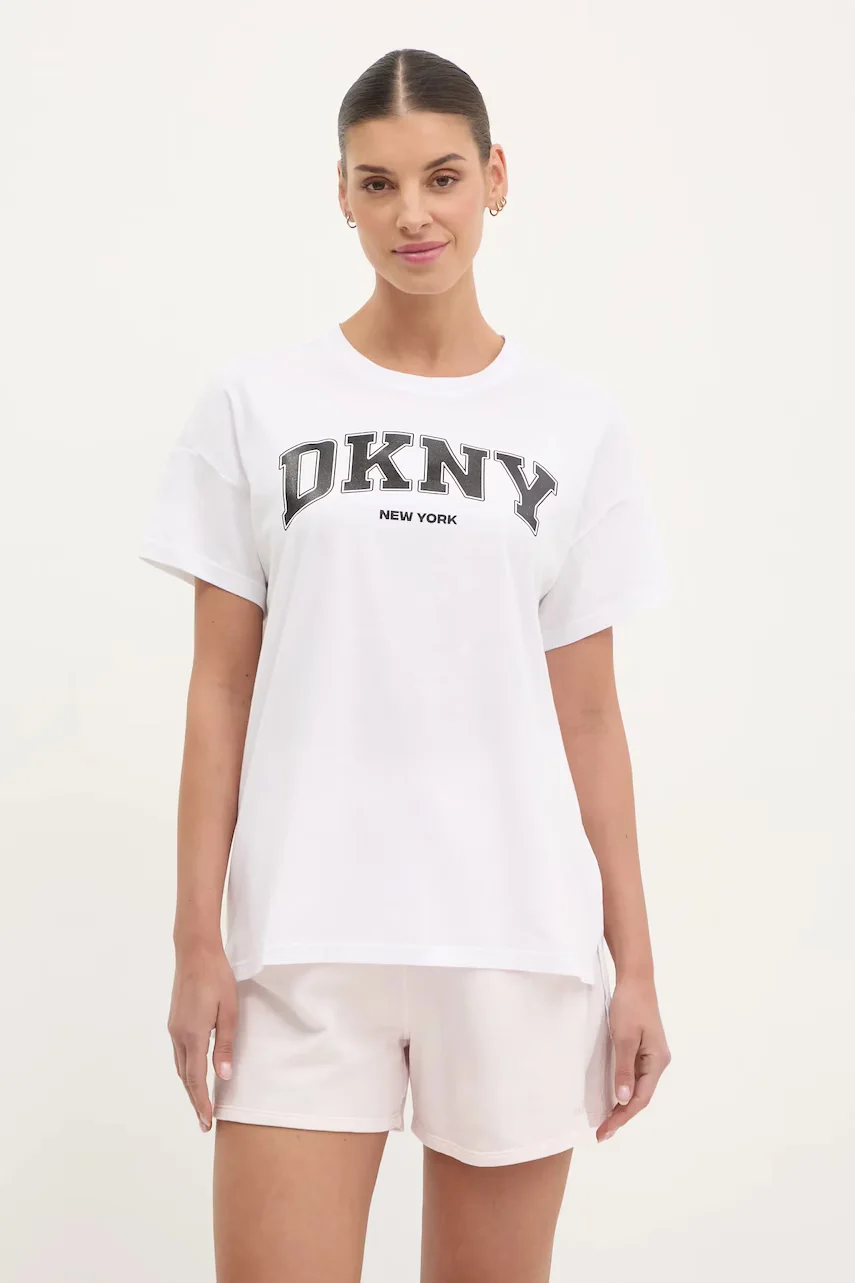 DKNY Памучна тениска