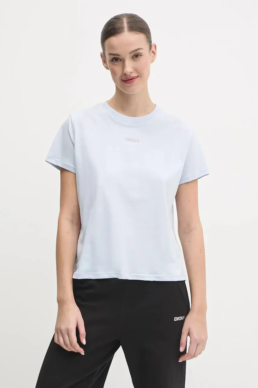 DKNY Памучна тениска