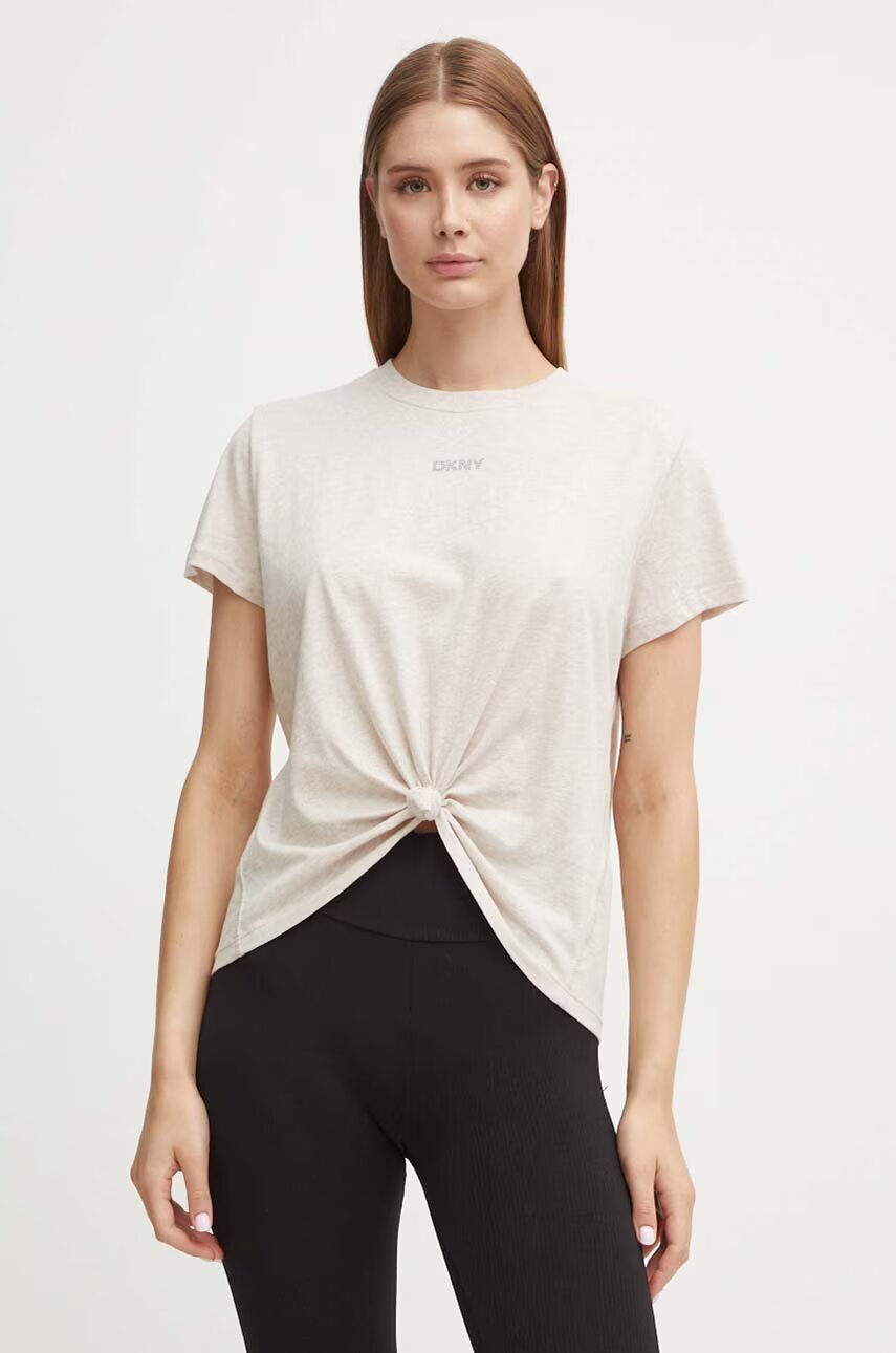 DKNY Памучна тениска
