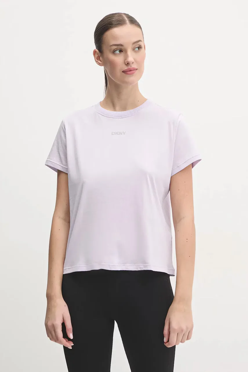 DKNY Памучна тениска
