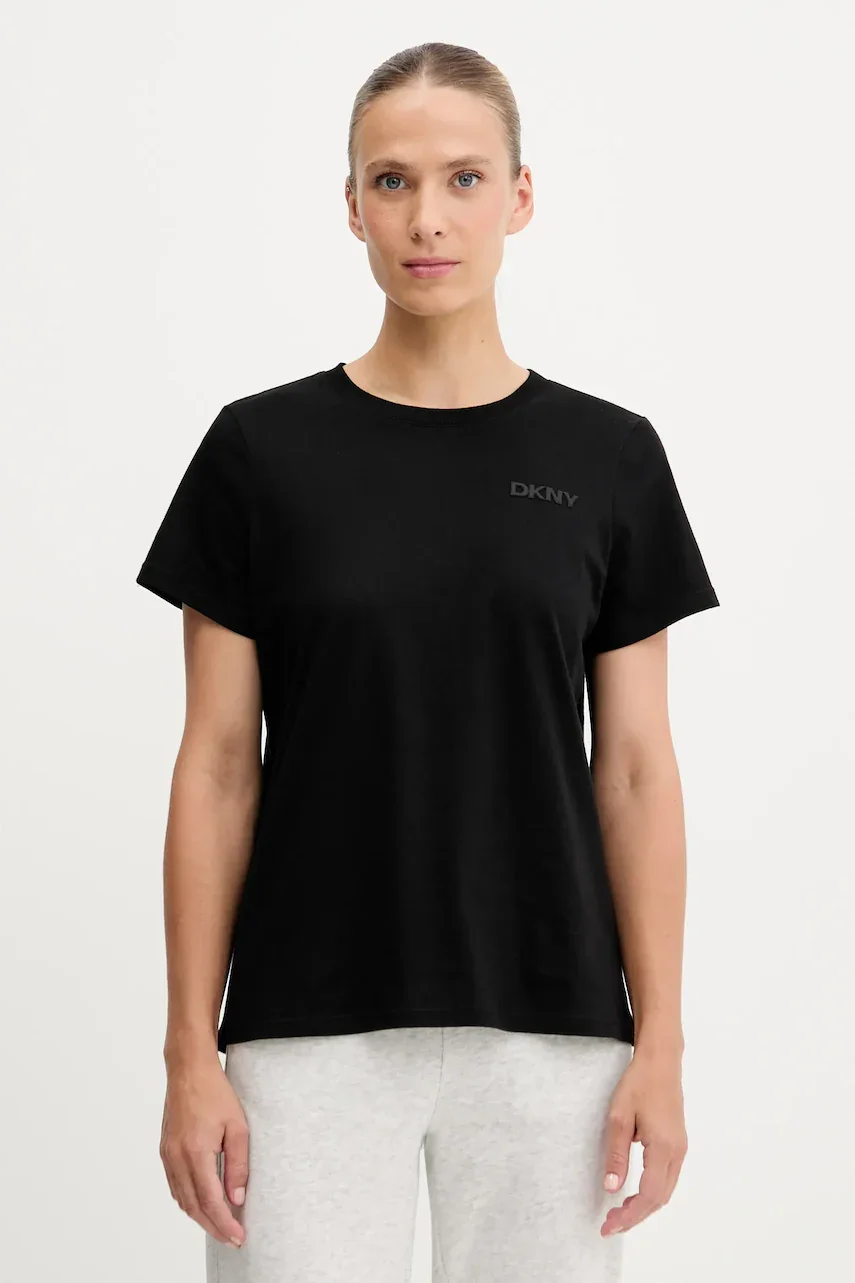 DKNY Памучна тениска