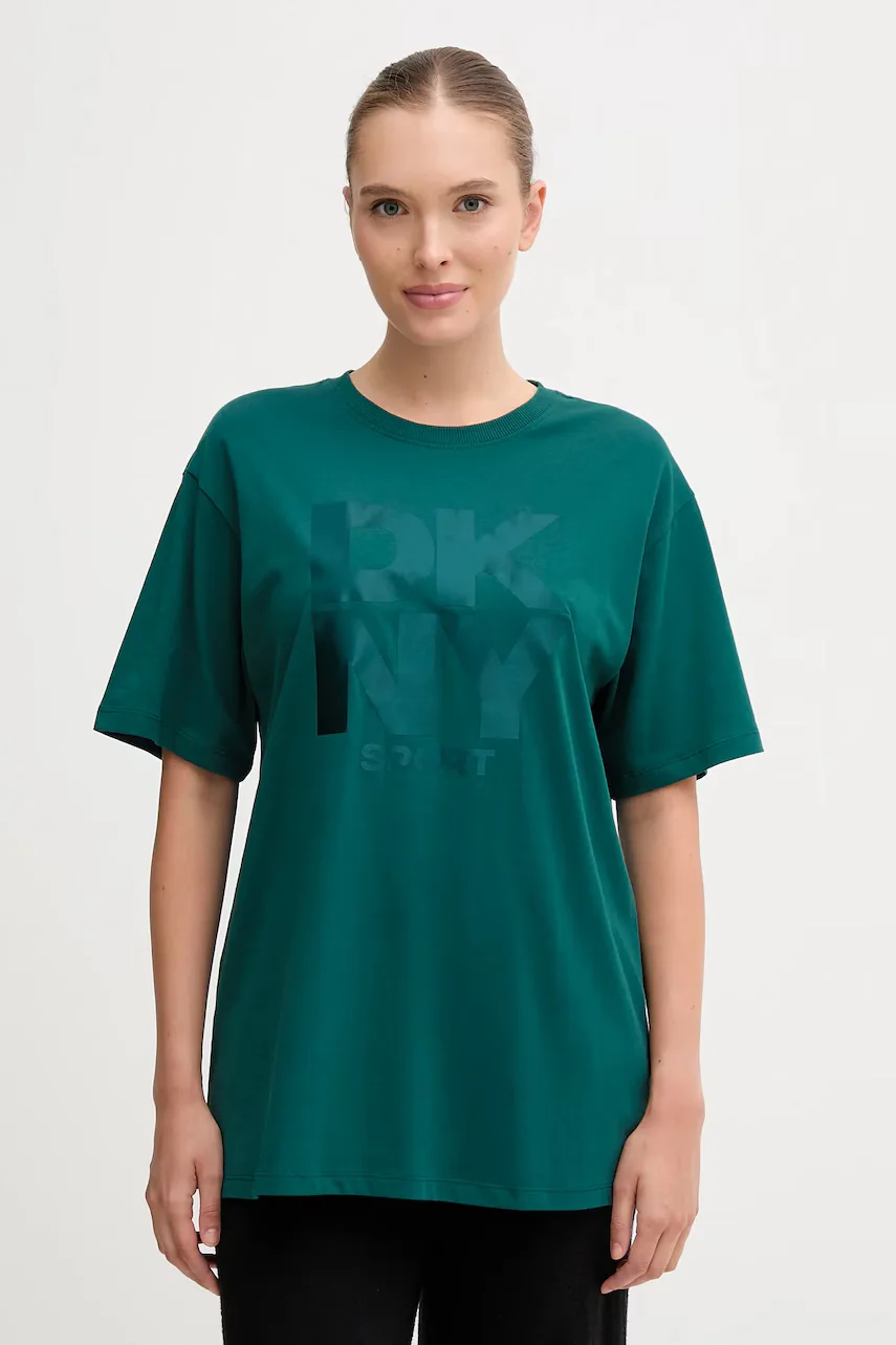 DKNY Памучна тениска