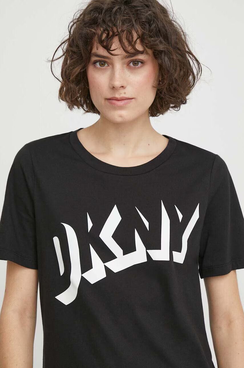 DKNY Памучна тениска