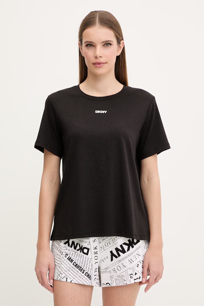 DKNY Пижама дамска в черно YI90095