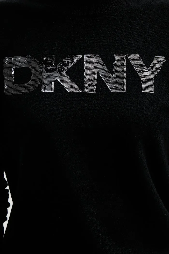 DKNY Пуловер в бежово от лека материя DJ4R0407