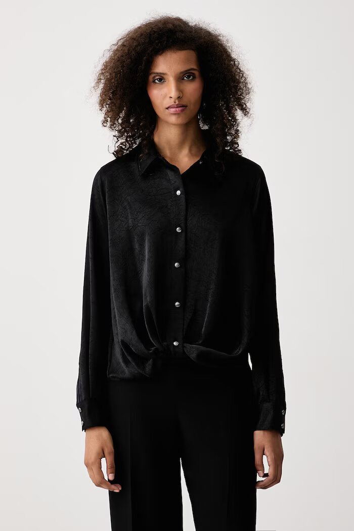 DKNY риза дамска черна P5GM7C28