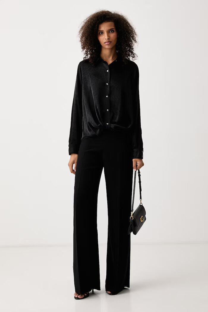 DKNY риза дамска черна P5GM7C28