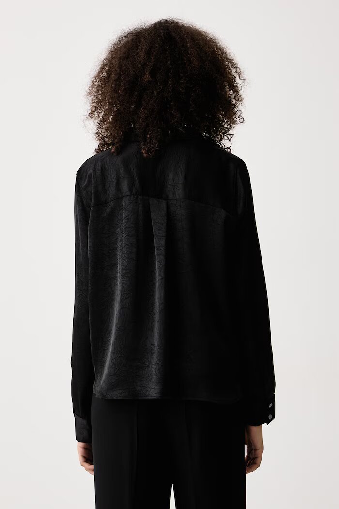 DKNY риза дамска черна P5GM7C28
