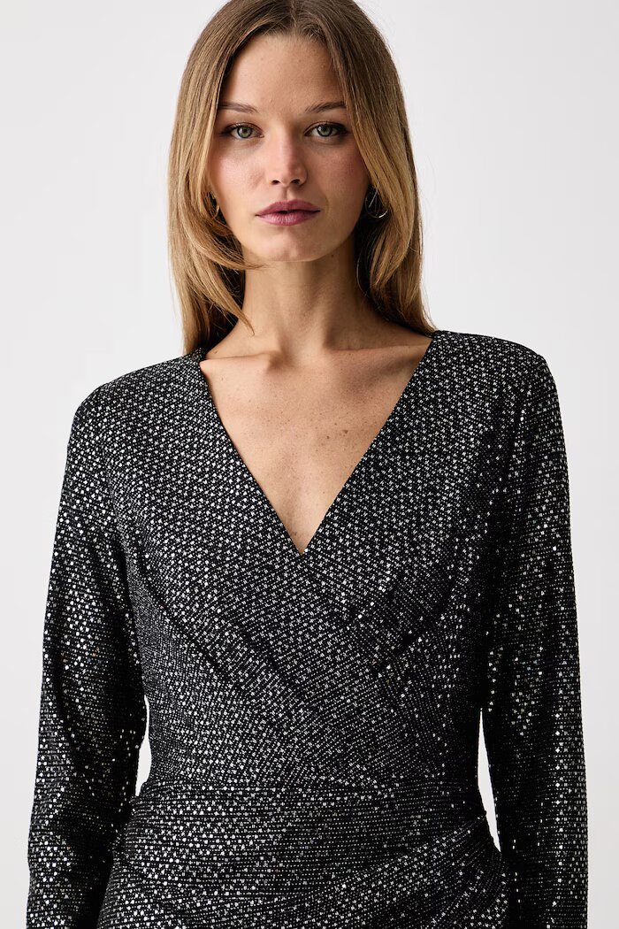 DKNY рокля черна DD5IZ632