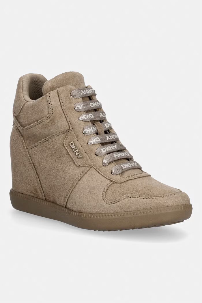 DKNY SEREINA боти дамски бежови K3639564