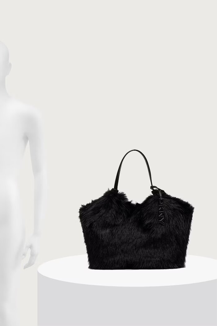 DKNY шопинг чанта дамска черна R63AOE49