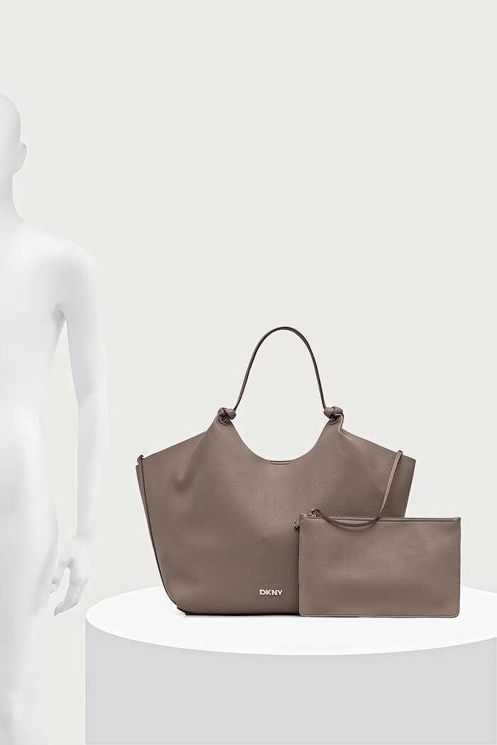 DKNY шопинг чанта дамска PAULA кафява R42BAE48