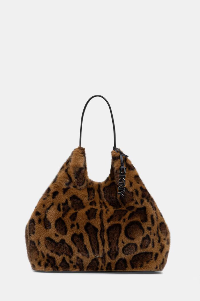 DKNY шопинг чанта дамска PAULA кафява R53ADE48