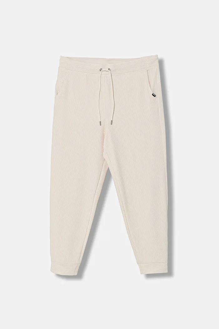 DKNY Спортен панталон в бежово с изчистен дизайн DP5P3498