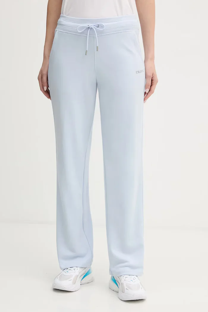DKNY Спортен панталон в синьо с изчистен дизайн DP6P3794