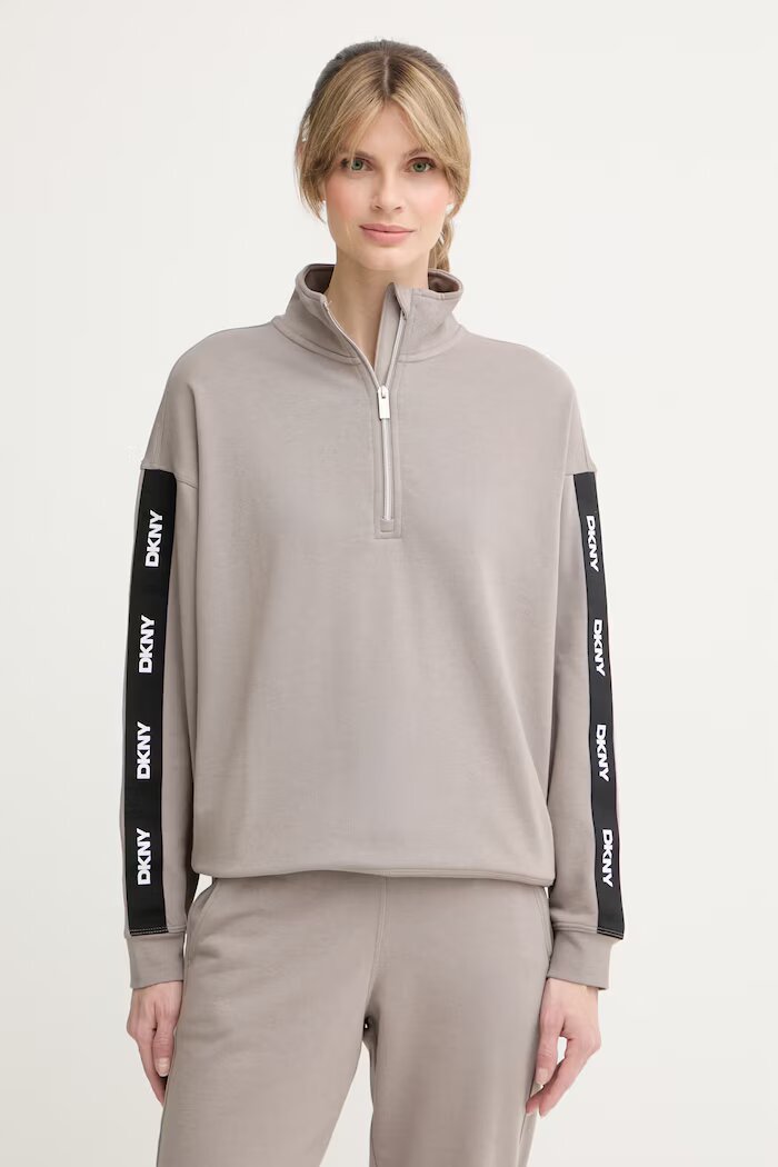 DKNY суичър дамски бежов DP6T1656