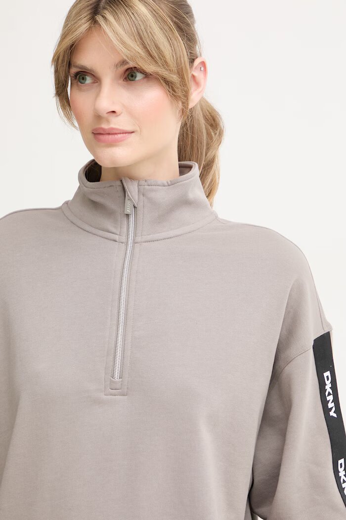 DKNY суичър дамски бежов DP6T1656