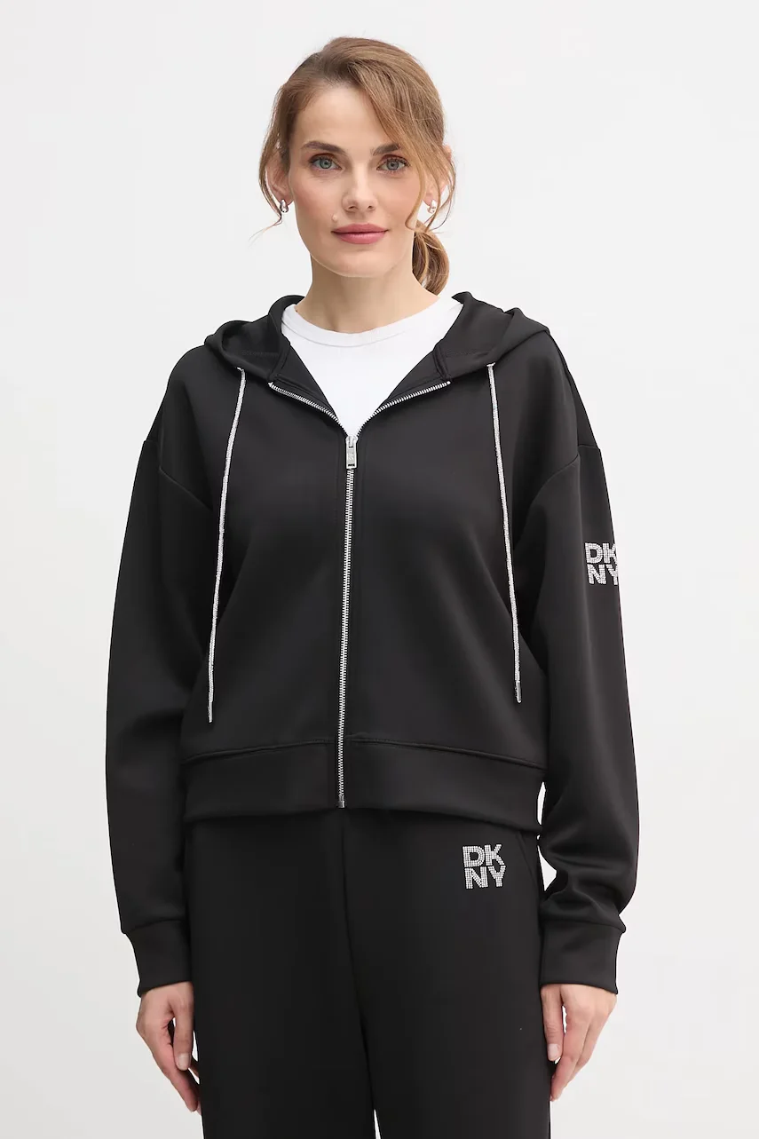 DKNY Суичър KNIT JACKET