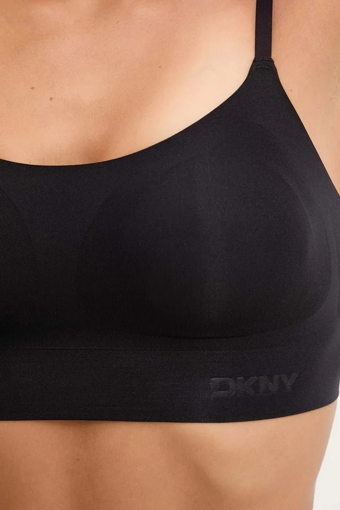 DKNY Сутиен в лилаво с изчистен дизайн DK4028