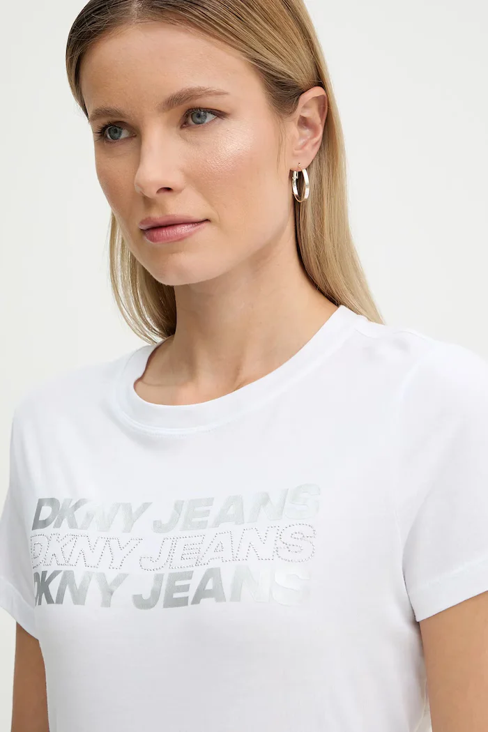 DKNY Тениска дамска в бяло DJ6T1696