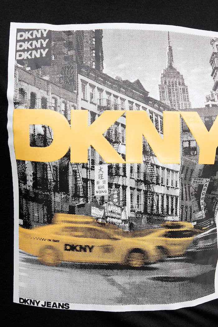 DKNY Тениска дамска в черно DJ6T1749