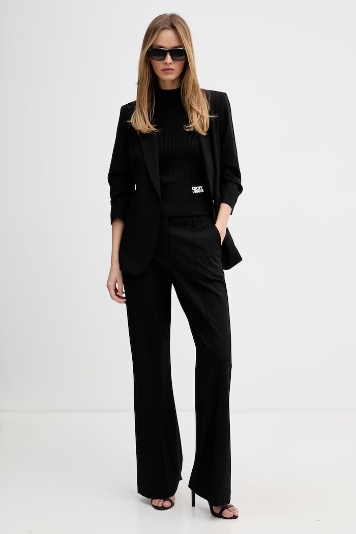 DKNY топ тип пуловер дамски черен DJ6R0495