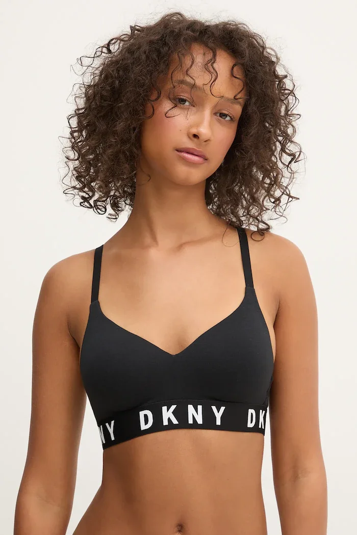 DKNY триъгълен сутиен с модал черен DK4518