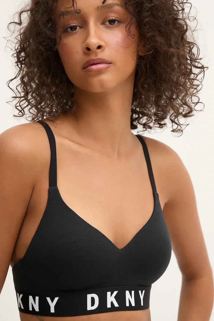 DKNY триъгълен сутиен с модал черен DK4518