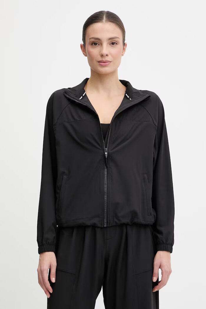 DKNY Яке в черно преходен модел DP6J9600
