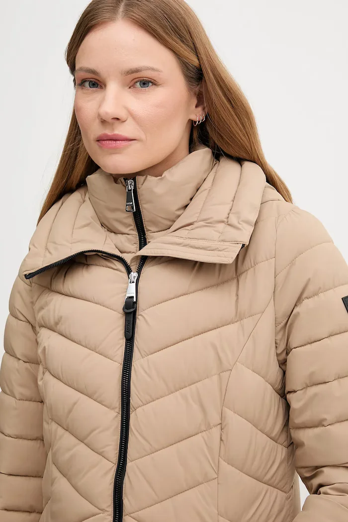DKNY Яке в кафяво преходен модел DLEMPN46