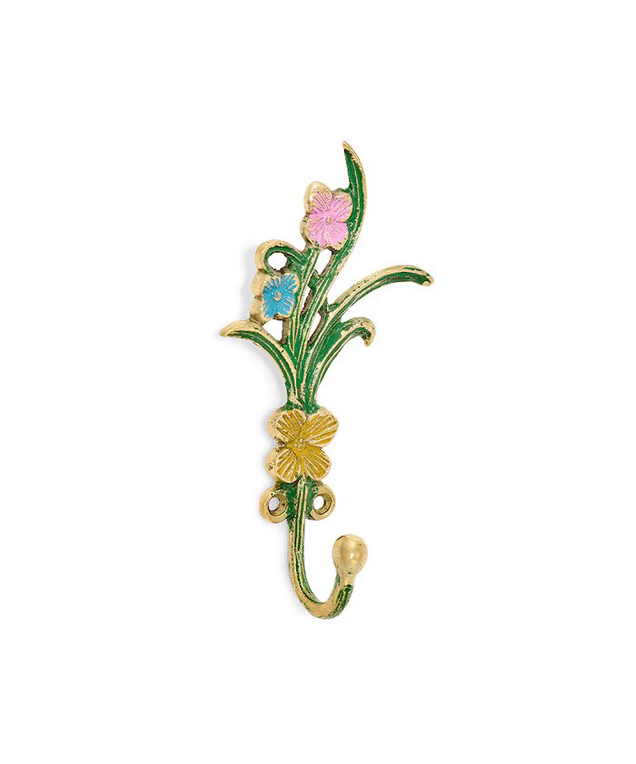 Doing Goods Закачалка за стена Ivy Hook в жълто