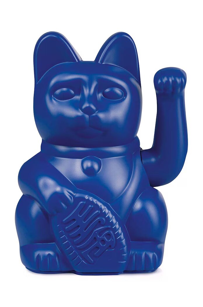 Donkey Декорация Lucky Cat - Dark Blue