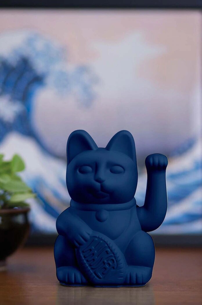 Donkey Декорация Lucky Cat - Dark Blue