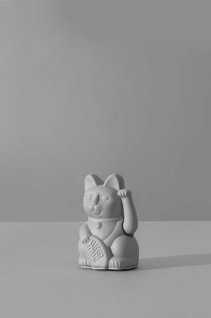 Donkey Декорация Lucky Cat Mini - Grey