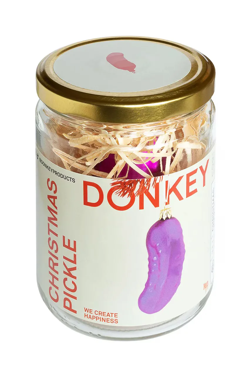 Donkey Украса за елха Christmas Pickle