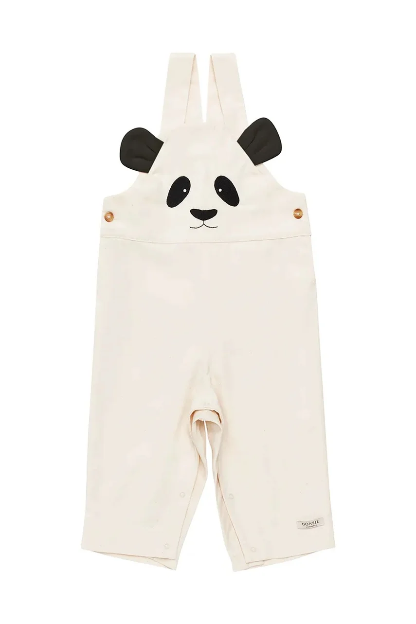 Donsje Бебешки гащеризон Kladi Overalls Panda
