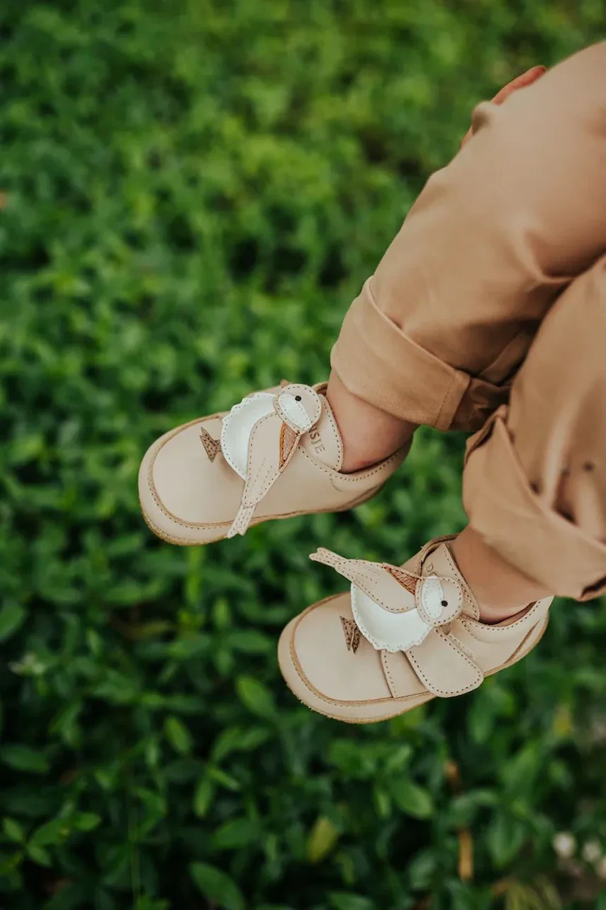 Donsje Бебешки кожени обувки Niek Sneakers Pink Chickadee