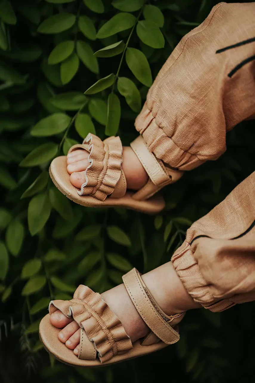 Donsje Бебешки кожени сандали Miene Sandals