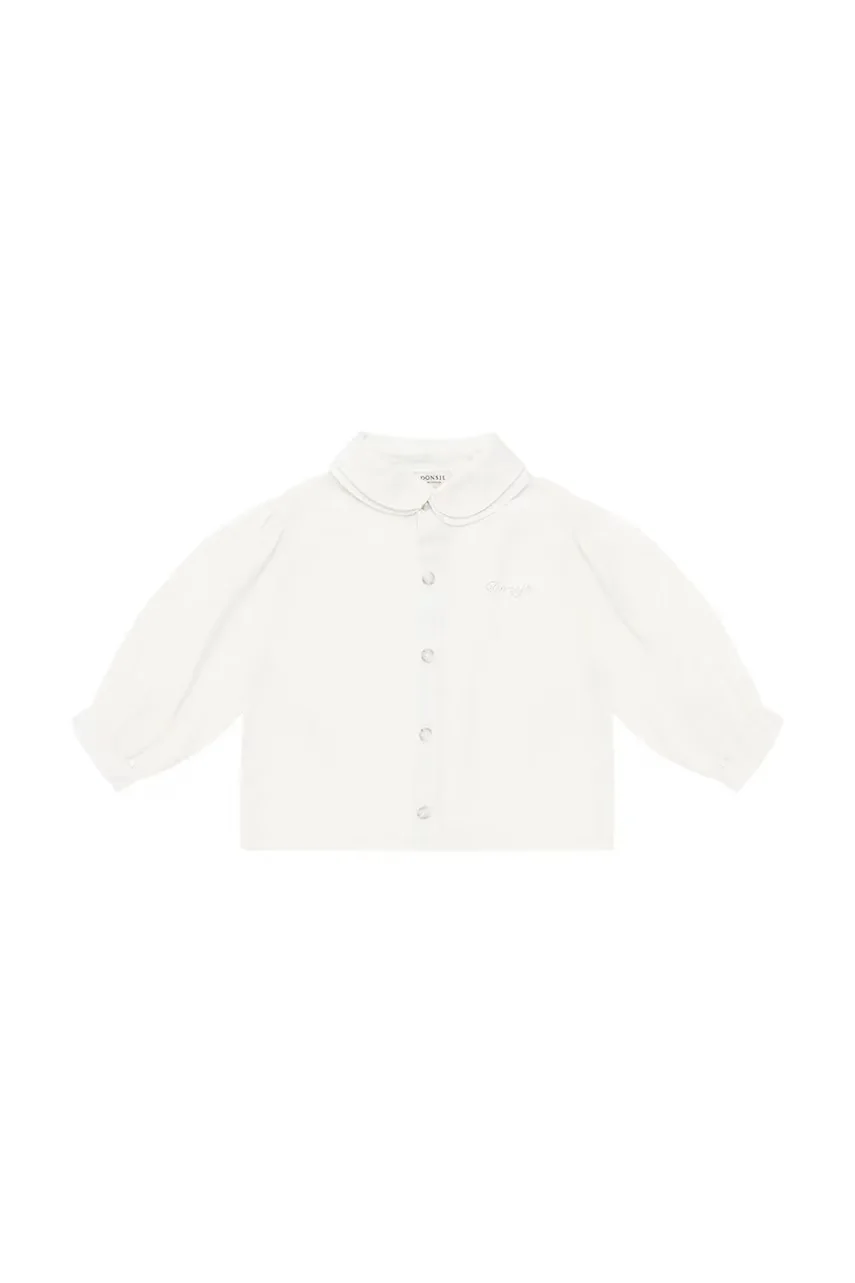 Donsje Бебешки суичър Anoeche Linen Blouse