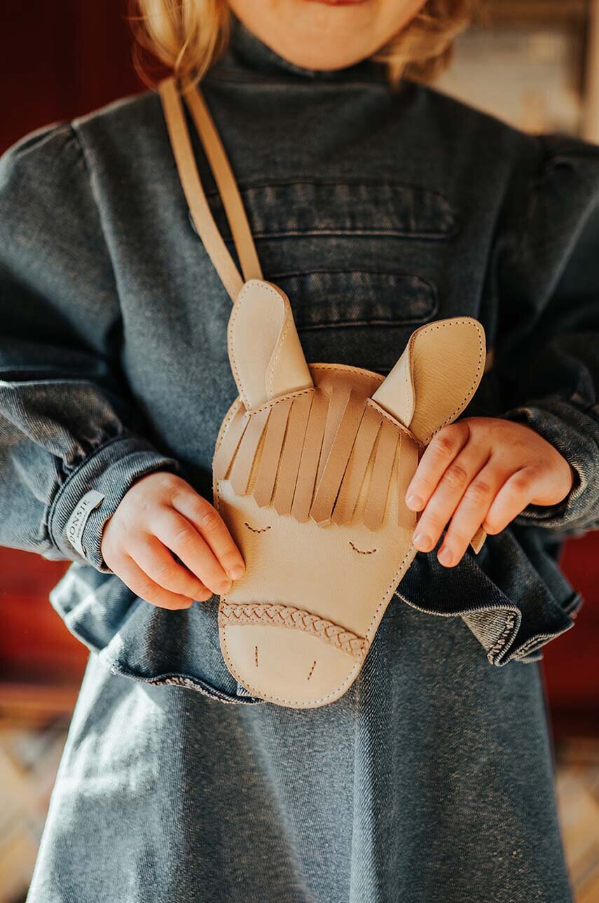 Donsje Детска кожена чанта Britta Special Purse Horse