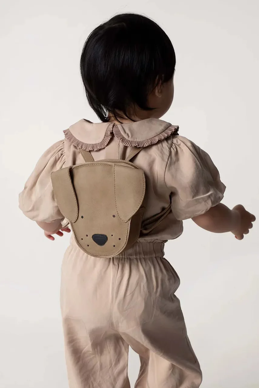 Donsje Детска кожена раница Kapi Classic Backpack Dog