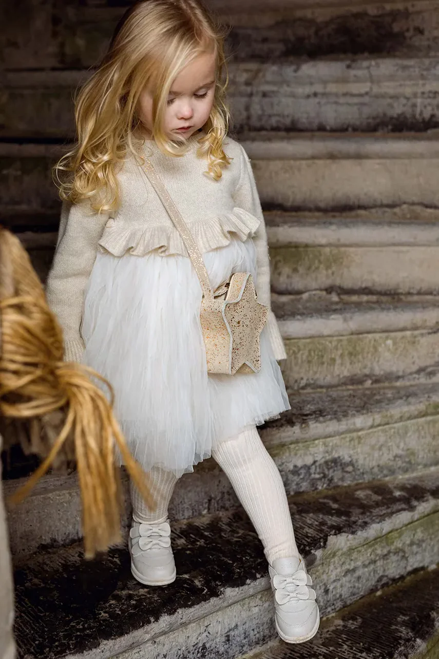 Donsje Детска рокля с вълна Paulien Dress