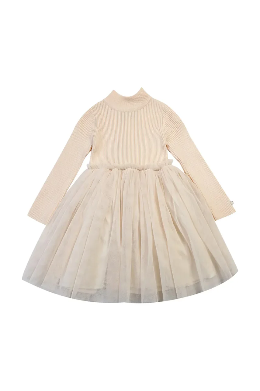 Donsje Детска вълнена рокля Lotus Dress