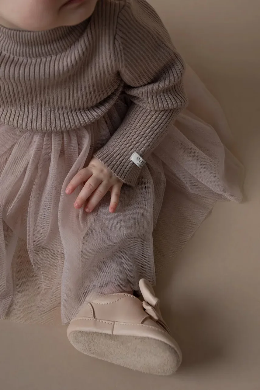 Donsje Детска вълнена рокля Lotus Dress