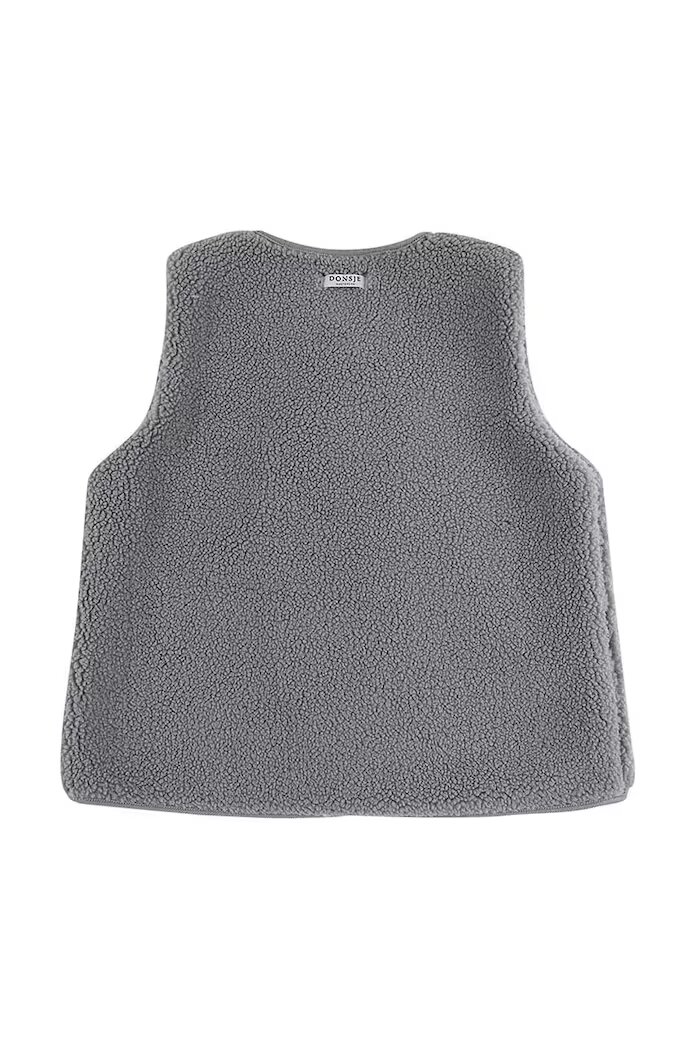 Donsje Детски елек Monty Gilet в сиво 4044300